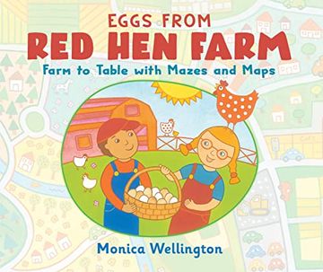 portada Eggs From red hen Farm: Farm to Table With Mazes and Maps 