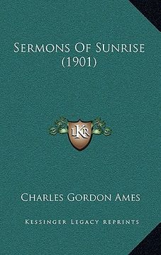 portada sermons of sunrise (1901)