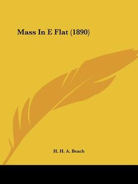 portada mass in e flat (1890) (in English)