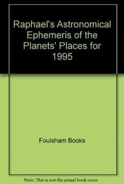 portada Raphael's Astronomical Ephemeris of the Planets' Places for 1996