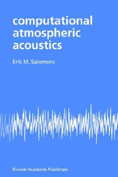 portada computational atmospheric acoustics (en Inglés)