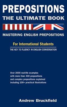 portada prepositions: the ultimate book - mastering english prepositions (en Inglés)