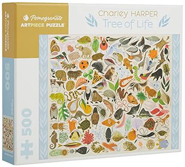 portada Charley Harper Tree of Life 500-Piece Jigsaw Puzzle (Pomegranate Artpiece Puzzle) (en Inglés)