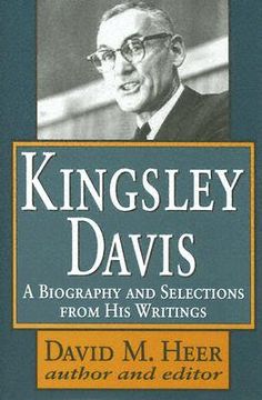 portada kingsley davis: a biography and selections from his writings (en Inglés)