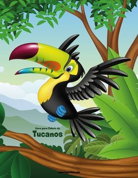 portada Livro para Colorir de Tucanos (en Portugués)