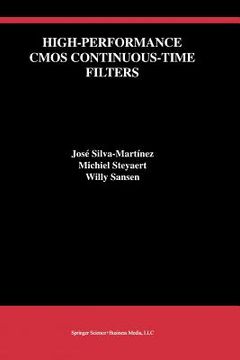 portada high-performance cmos continuous-time filters (en Inglés)