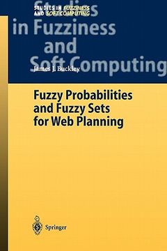 portada fuzzy probabilities and fuzzy sets for web planning (en Inglés)