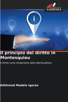 portada Il principio del diritto in Montesquieu (en Italiano)