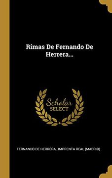 portada Rimas de Fernando de Herrera. (in Spanish)