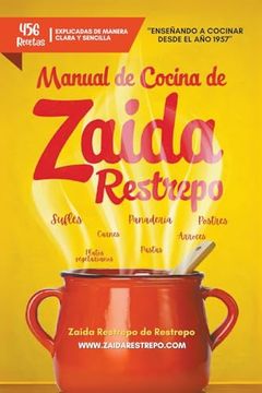 portada Manual de Cocina de Zaida Restrepo (in Spanish)