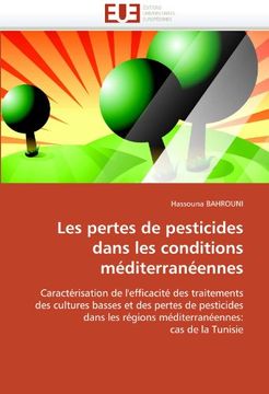 portada Les Pertes de Pesticides Dans Les Conditions Mediterraneennes