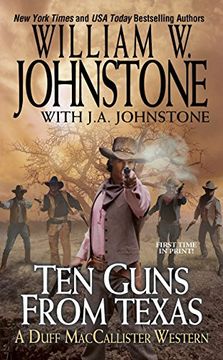 portada Ten Guns From Texas (a Duff Maccallister Western) (en Inglés)