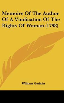 portada memoirs of the author of a vindication of the rights of woman (1798) (in English)