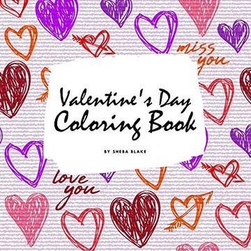 portada Valentine'S day Coloring Book for Teens and Young Adults (8. 5X8. 5 Coloring Book (en Inglés)