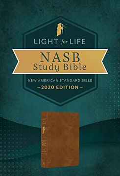 portada The Light for Life Nasb Study Bible [Golden Caramel] (en Inglés)