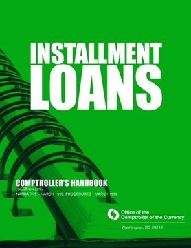portada Installment Loans Comptroller's Handbook (section 209)