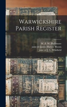 portada Warwickshire Parish Register; 1