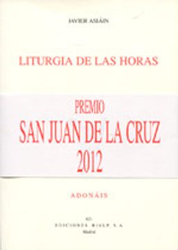 portada Liturgia De Las Horas (Poesía. Adonáis) (in Spanish)