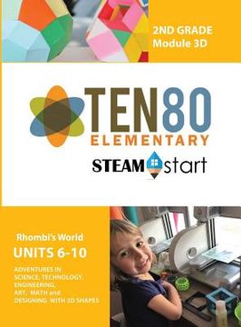 portada STEAMStart Second Grade 3D: Designing with 3D Shapes (en Inglés)