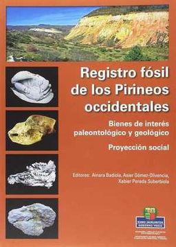portada Registro Fósil de los Pirineos Occidentales.  Bienes de Interés Paleontológico y Geológico. Proyección Social.