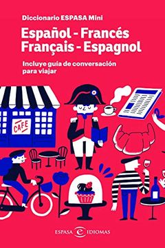 portada Diccionario Espasa Mini. Español - Francés. Français - Espagnol: Incluye Guía de Conversación Para Viajar (Idiomas)