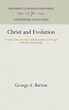 portada Christ and Evolution: A Study of the Doctrine of Redemption in the Light of Modern Knowledge (en Inglés)