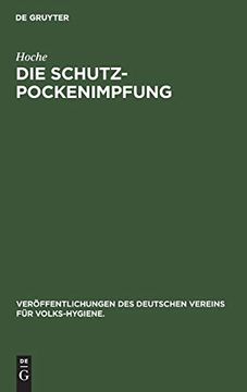 portada Die Schutzpockenimpfung (en Alemán)