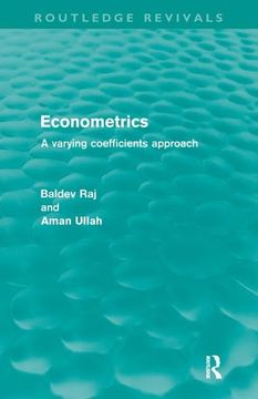 portada Econometrics (Routledge Revivals): A Varying Coefficents Approach (en Inglés)