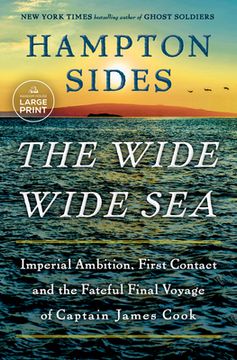 portada The Wide Wide Sea: Imperial Ambition, First Contact and the Fateful Final Voyage of Captain James Cook (in English)
