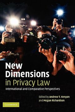 portada New Dimensions in Privacy Law: International and Comparative Perspectives (in English)