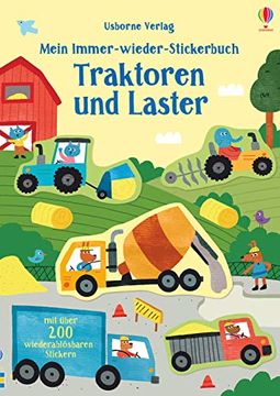 portada Mein Immer-Wieder-Stickerbuch: Traktoren und Laster (in German)