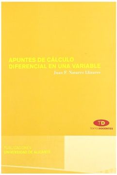 portada Apuntes de cálculo diferencial de una variable (in Spanish)