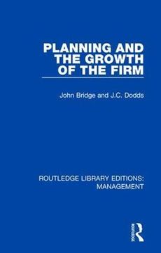 portada Planning and the Growth of the Firm: Volume 13 (Routledge Library Editions: Management) 