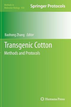 portada transgenic cotton: methods and protocols (en Inglés)