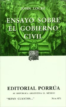 portada Ensayo Sobre el Gobierno Civil (in Spanish)