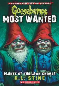 portada Planet of the Lawn Gnomes (Goosebumps Most Wanted #1) (in English)