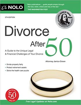 portada Divorce After 50: Your Guide to the Unique Legal and Financial Challenges (en Inglés)