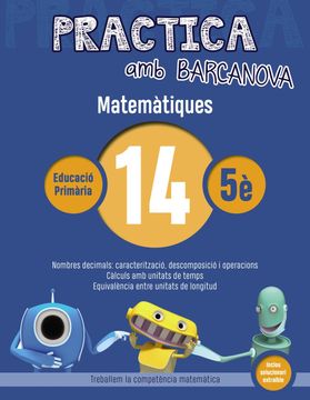 portada Practica Amb Barcanova 14. Matemàtiques (in Catalá)