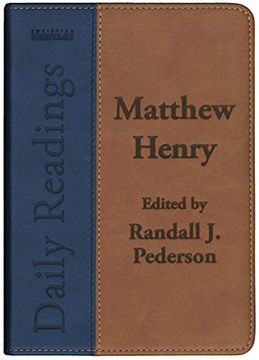 portada Matthew Henry Daily Readings: Edited by Randall j. Pederson (en Inglés)