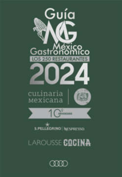 portada Guía México Gastronómico. Los 250 restaurantes 2024