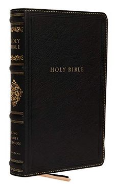 portada Kjv, Personal Size Reference Bible, Sovereign Collection, Genuine Leather, Black, red Letter, Comfort Print: Holy Bible, King James Version 
