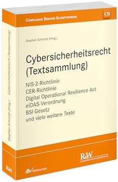 portada Cybersicherheitsrecht (Textsammlung) (en Alemán)