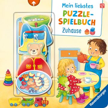 portada Mein liebstes Puzzle-Spielbuch: Zuhause (en Alemán)