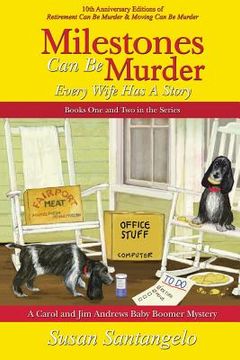 portada Milestones Can Be Murder: A Baby Boomer Mystery Boxed Set (Books 1-2): Every Wife Has a Story (in English)