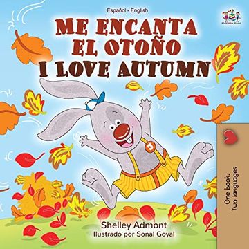 portada Me Encanta  el Otoño i Love Autumn: Spanish English Bilingual Book (Spanish English Bilingual Collection)