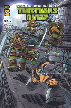 portada Las Nuevas Aventuras de las Tortugas Ninja Núm. 09