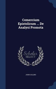 portada Comercium Epistolicum ... De Analysi Promota (en Inglés)