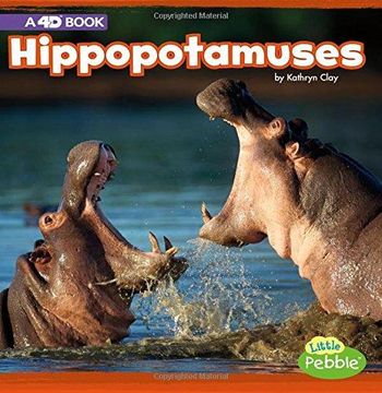 portada Hippopotamuses: A 4d Book (en Inglés)