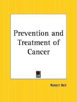 portada prevention and treatment of cancer (en Inglés)