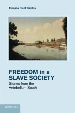 portada Freedom in a Slave Society: Stories From the Antebellum South (Cambridge Studies on the American South) (in English)